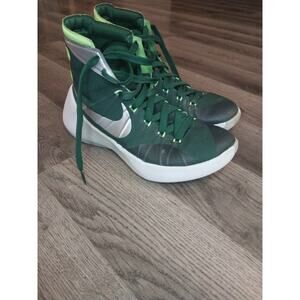 Nike Hyperdunk Zoom Basketball Shoes Mens 9.5 Green 749885-303 High Top